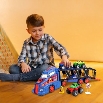 Transporter en Monster Truck Speelset