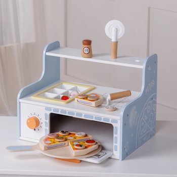 Kitchen Corner Pizza Ofen aus Holz mit Zubehör