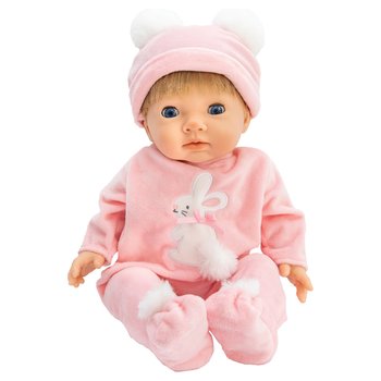 Tiny Treasures Baby Doll Clothes Bunny Pom Pom All-In-One Outfit 44cm