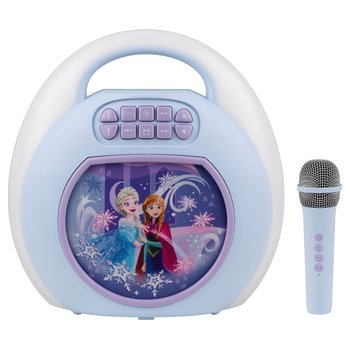 eKids Disney Frozen Bluetooth Karaoke Machine with Microphone