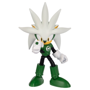Sonic the Hedgehog Figur Silver Green Lantern 12,5 cm