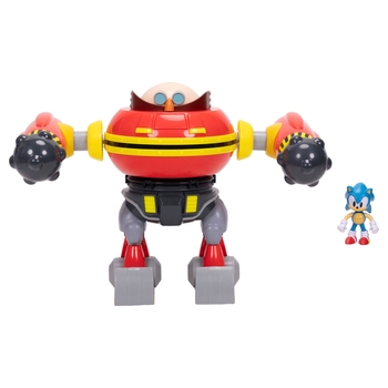 Sonic Eggman Robot Battle Set mit 2 Figuren