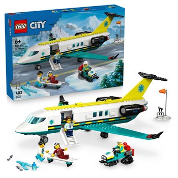 LEGO City 60465 Emergency Air Ambulance Plane Set