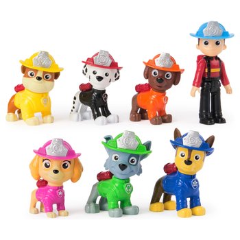 La Pat'Patrouille - Fire Rescue Coffret 7 Figurines Mission Pompiers