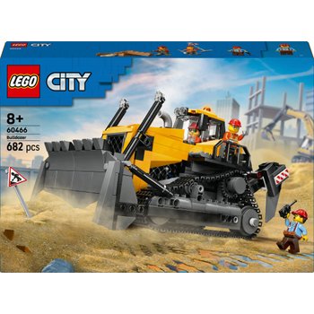 LEGO City 60466 Le Bulldozer Jaune