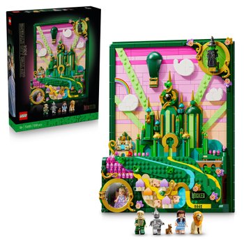 LEGO Wicked 75685 Emerald City Wall Art Set for Adults