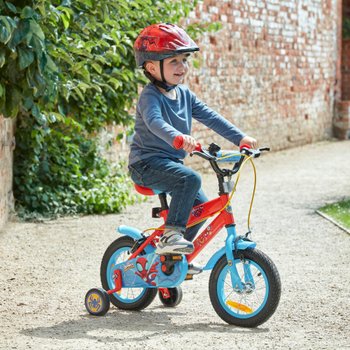 12 Zoll Kinderfahrrad Marvel Spidey mit Stützrädern rot/blau