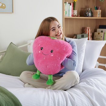 Peluche Chauffe-Mains Fraise
