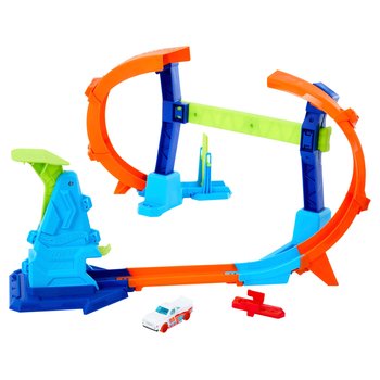 Hot Wheels Sprung durch die Spirale Trackset mit Auto
