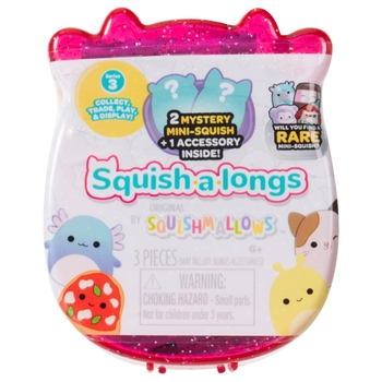 Original Squishmallows Squish-a-Longs Mini-Squish Series 3 2 Pack Blind Box Assortment