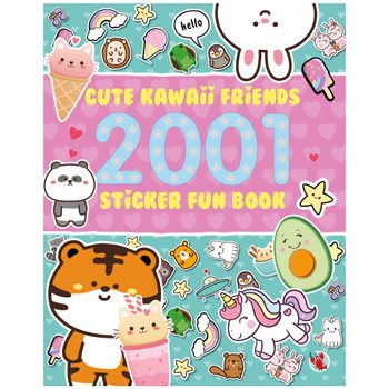Cute Kawaii Friends 2001 Sticker Book