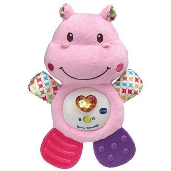VTech Baby Bijtring Nijlpaard roze