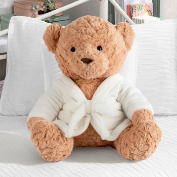 Teddybär Timothy mit Bademantel 40 cm