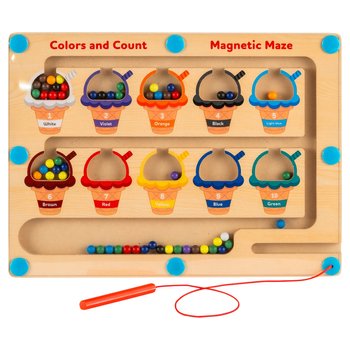 Squirrel Play Magnetic Colour and Number Maze