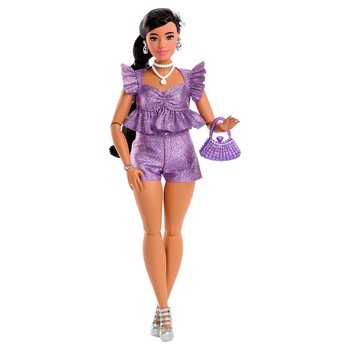 Barbie Deluxe Style Edition Purple Shorts Doll