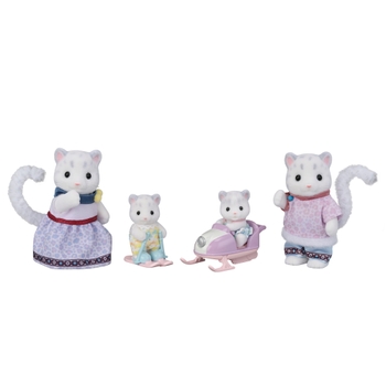 Sylvanian Families Figuren De Sneeuwluipaardfamilie