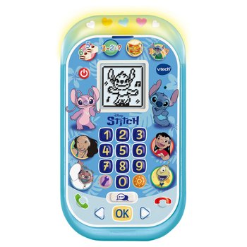 VTech Disney Stitch Lernhandy mit Licht & Sound