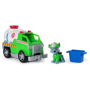 La Pat'Patrouille - Fire Rescue Camion-Citerne de Pompiers avec Figurine Rocky