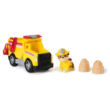 La Pat'Patrouille - Fire Rescue Camion-Benne de Pompiers avec Figurine Ruben