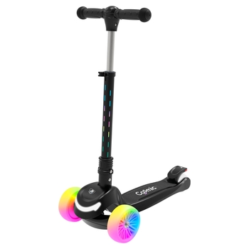 Rahmory Cosmic Folding 3 Wheel Scooter with Colour LED Wheels