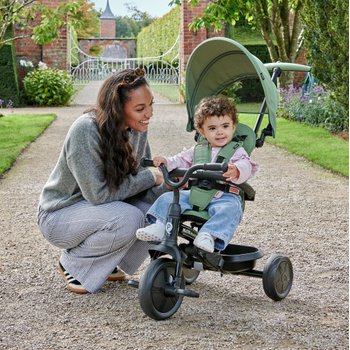QPlay Elite Platinum 6-in-1 Trike Green