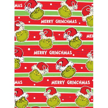 Geschenkpapier Grinch Weihnachten 4 Meter