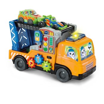 VTech Babys Autotransporter orange