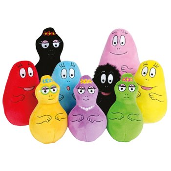 Barbapapa - Coffret Famille 9 Peluches 15 cm