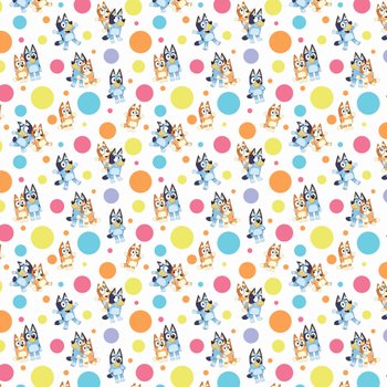 Bluey Wrapping Paper Roll 4m