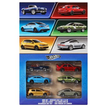 Hot Wheels - Silver Series 1/64 Coffret 6 Véhicules