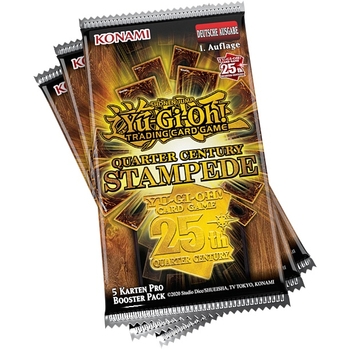 Yu-Gi-Oh! Karten Quarter Century Stampede Booster Pack sortiert