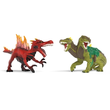 schleich Eldrador 70834 Fire Saurian vs. Jungle Lizard