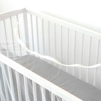 Trois Kilos Sept - Moustiquaire pour Lit Bébé avec Fermeture Éclair 70x140 cm