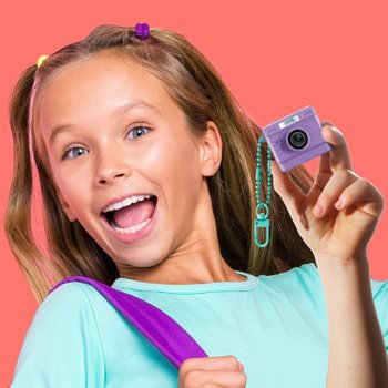 Photo Creator Mini Cam Digital Camera Vintage Purple