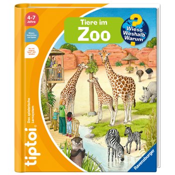 tiptoi Buch Wieso? Weshalb? Warum? - Tiere im Zoo