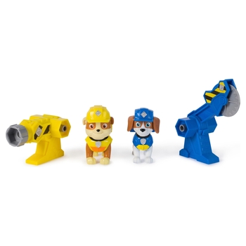 Rubble & Crew Tool Pups Set mit Rubble und Wheeler Figuren