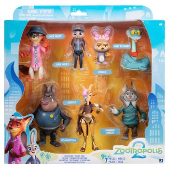 Disney Zootropolis 2 Figures Adventure 7 Pack