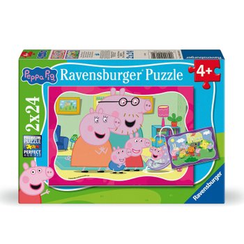 Ravensburger Puzzle Peppa Wutz 2x24 Teile