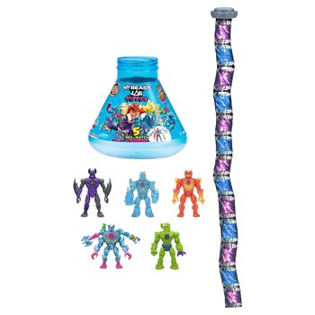 MrBeast Lab Hybrids Figuren 5er Set mit Mega Torso Panther Bauteil
