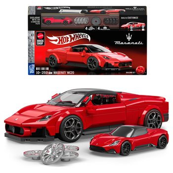 Mattel Brick Shop Hot Wheels Speed Series Maserati MC20 Building Set