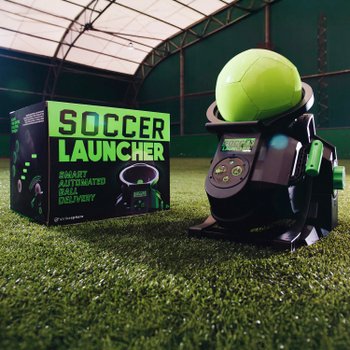 Strikesphere Soccer Launcher Football Training Set