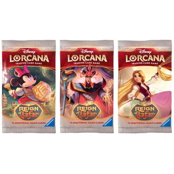 Disney Lorcana Trading Card Game (TCG): Reign of Jafar Booster Pack Assortment