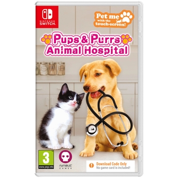 Pups & Purrs Animal Hospital Nintendo Switch (Code in Box)