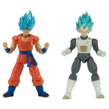 Dragon Ball Action Figures Dragon Stars Pack Super Saiyan Blue Goku vs Super Saiyan Blue Vegeta