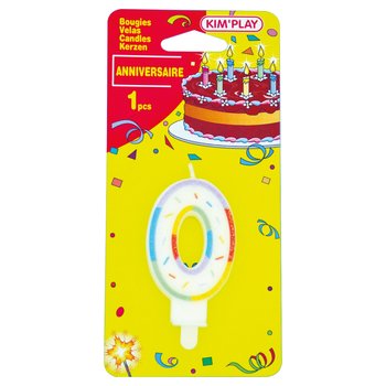 Bougie Anniversaire Chiffre 0