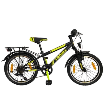 20 Zoll Kinderfahrrad Urban Tronix StVZO schwarz/gelb