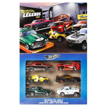 Hot Wheels - Legends Tour 1/64 Coffret 6 Véhicules