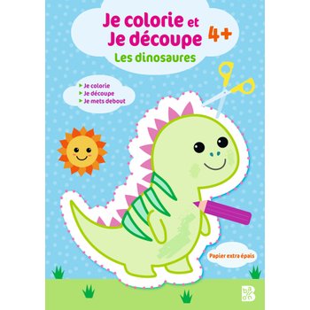 Livre Je Colorie et je Découpe les Dinosaures
