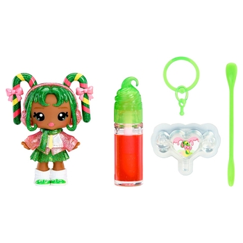 Yummiland x Holiday Collection Lip Gloss Doll Halle Candy Cane