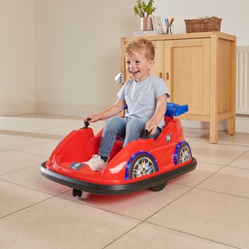 Flybar FunPark Racer 7.2V Lithium Electric Bumper Car Red